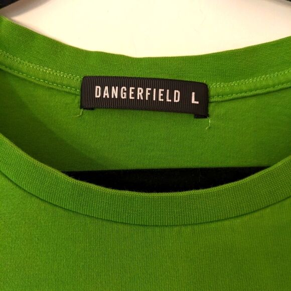 Dangerfield Plant Embossed Cotton Tee - Picture 4 of 6